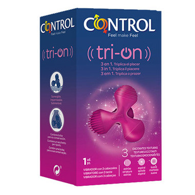 CONTROL TRI-ON VIBRATORE 3 IN 1 1 PEZZO vendita online