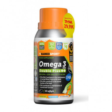 OMEGA 3 DOUBLE PLUS 60 SOFTGEL PROMO vendita online, farmacia