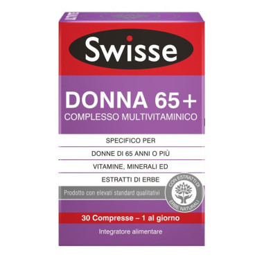 SWISSE DONNA 65+ COMPLESSO MULTIVITAMINICO 30 COMPRESSE vendita