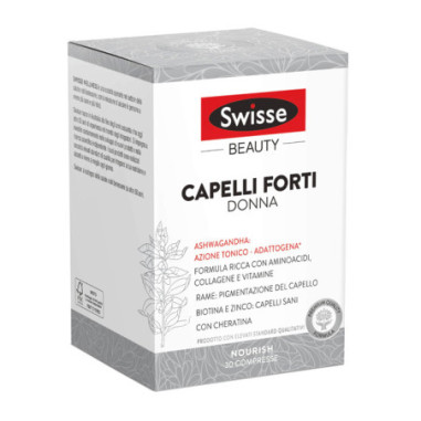 SWISSE CAPELLI FORTI DONNA 30 COMPRESSE vendita online