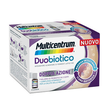 MULTICENTRUM DUOBIOTICO 8 FLACONCINI vendita online, farmacia