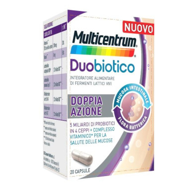 MULTICENTRUM DUOBIOTICO 20 CAPSULE vendita online, farmacia