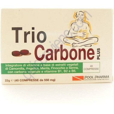 TRIOCARBONE PLUS 40 COMPRESSE vendita online, farmacia, miglior