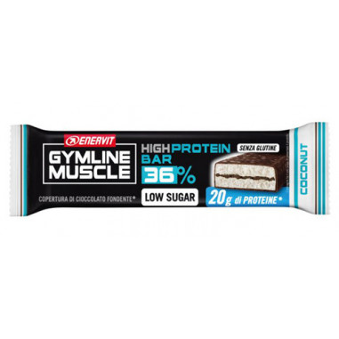 GYMLINE 20G PROTEINBAR LS COCONUT 55 G vendita online