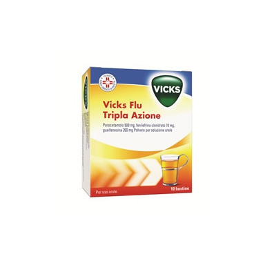 VICKS FLU TRIPLA A*OS POLV10BS vendita online, farmacia