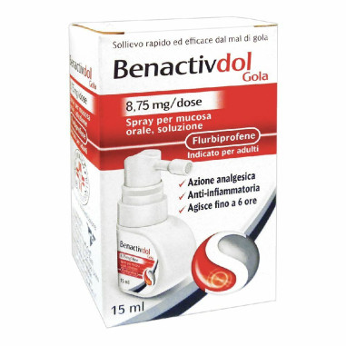 BENACTIVDOL GOLA*SPRAY15ML8,75 vendita online, farmacia