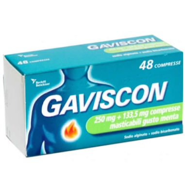 GAVISCON*48CPR MENT250+133,5MG vendita online, farmacia