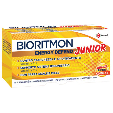 BIORITMON ENERGY DEFEND JUNIOR 10 FLACONCINI 10 ML vendita